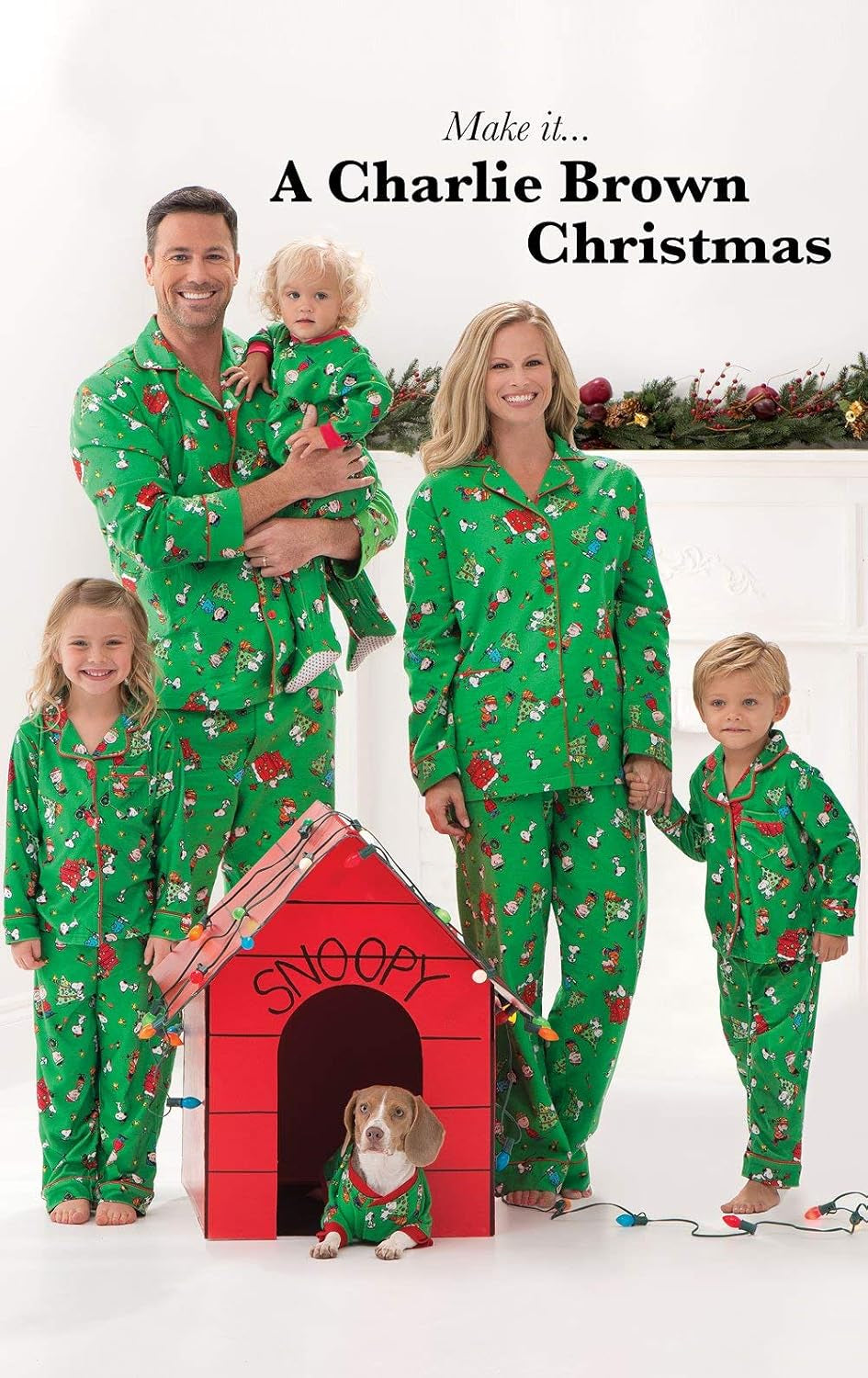 Family Christmas Pajamas - Christmas Pajamas for Family Charlie Brown