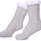 Women'S Winter Super Soft Warm Cozy Fleece Lined Fuzzy Slipper Socks with Grippers